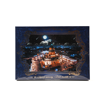 

Шоколадный набор ВК Ночные прогулки горький шоколад 60%