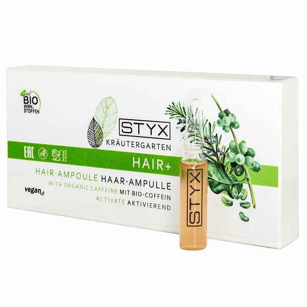 Styx Naturcosmetic Ампулы для волос с био-кофеином 2 мл 10 шт