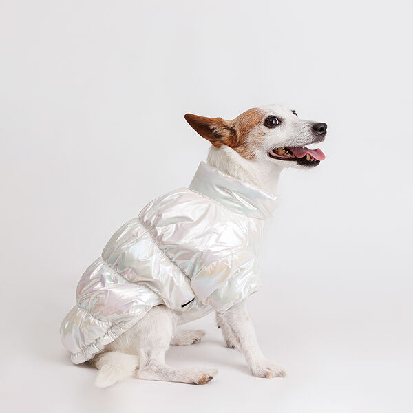 Куртка для собак, L, белая