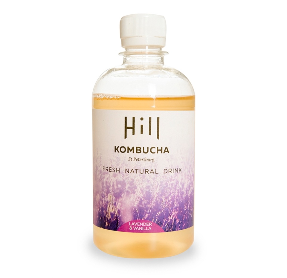 

Комбуча Kombucha Hill лаванда-ваниль 0.35 л