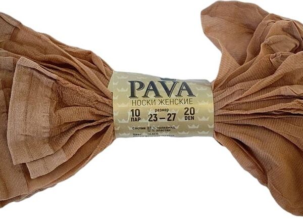 Носки Pava женские классические Glace размер 23-27 10 пар