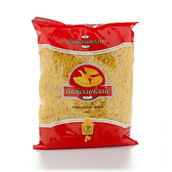 Макаронные изделия Шебекинские вермишелька легкая