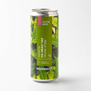 Напиток "Колд брю" на иван-чае лесные ягоды, 330 мл