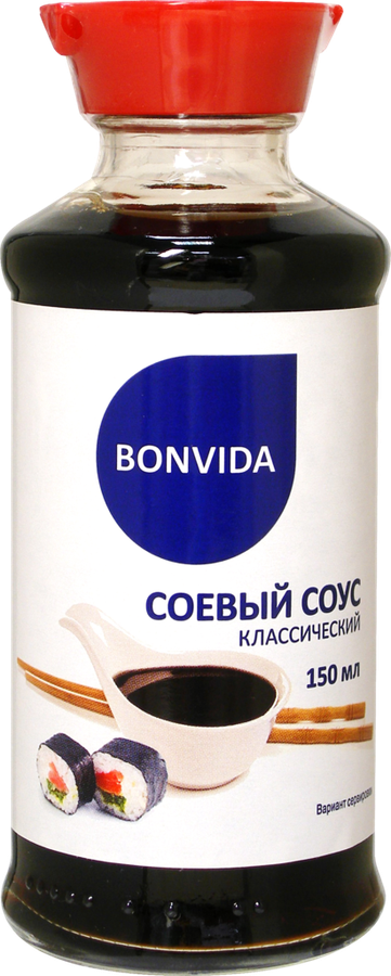 

Соус соевый BONVIDA Классический, с диспенсером