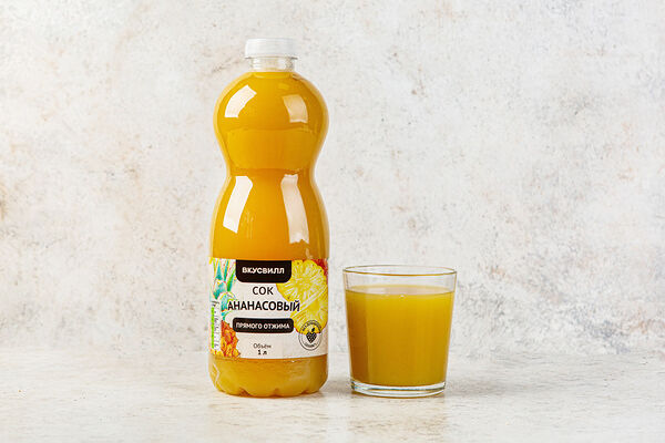 Сок ананасовый прямого отжима