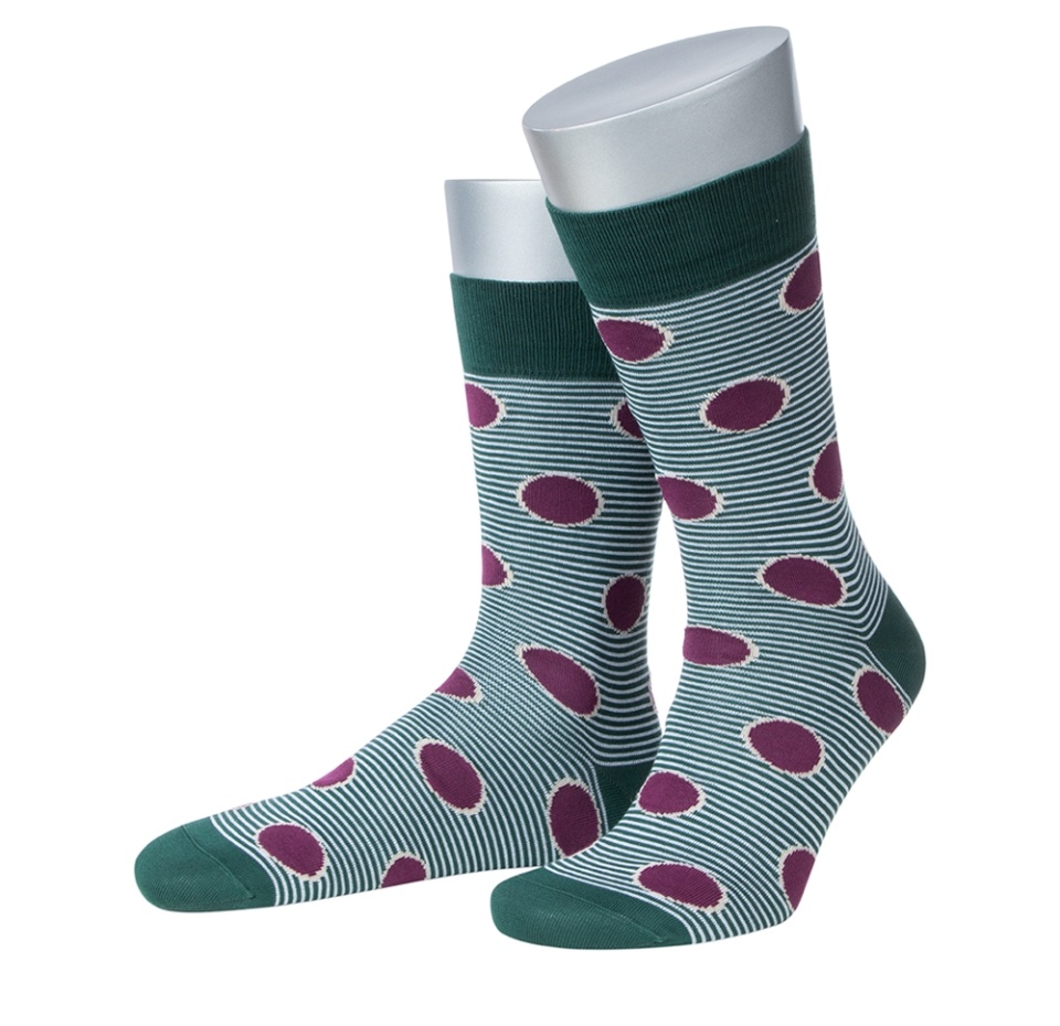 

Носки мужские цвет зелёный, Collirossi, р. 41-42, 90 % хлопок, 10% полиамид, Италия