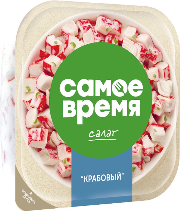 

Салат Санта Бремор Самое время Крабовый 150 г