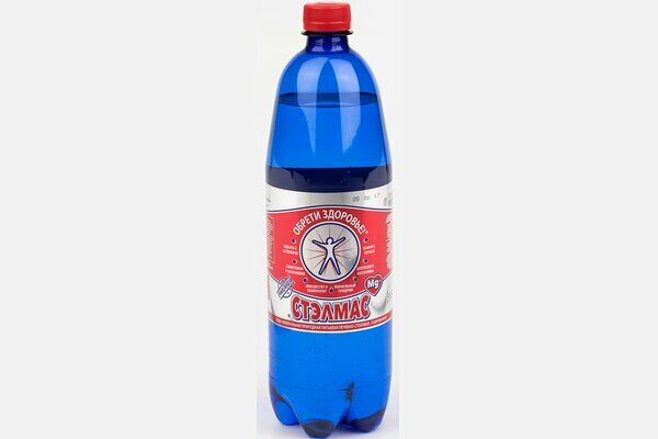 Вода минеральная природная питьевая лечебно-столовая Стэлмас Mg+ газированная пэт