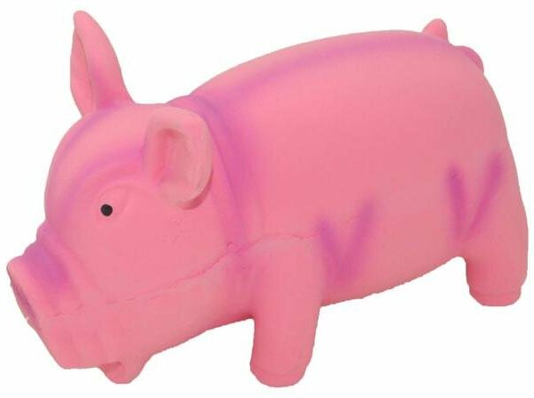 Игрушка для собак Homepet Поросенок со звуком 15см