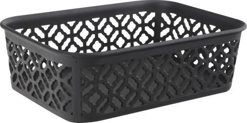 

Корзина для хранения HOMECLUB Black&White 20х15х6см, 1.3л Арт. TG51381