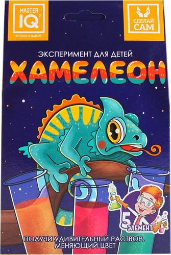 

Игрушка MASTER IQ2 Набор для проведения опытов в домашних условиях, в ассортименте Арт. 304-308