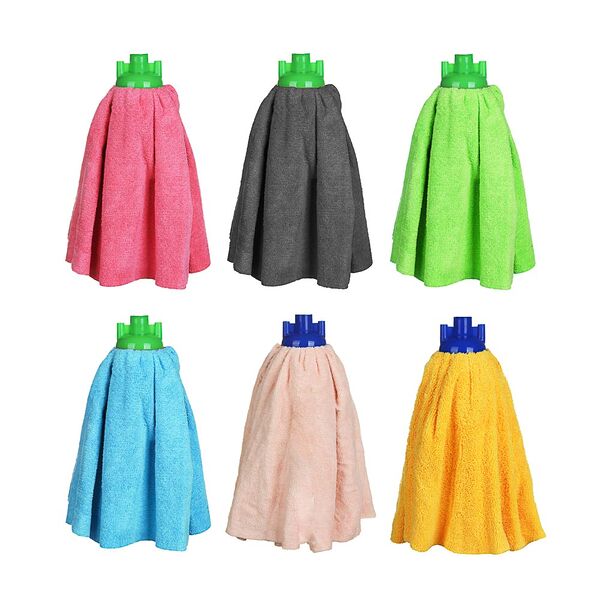 Vetta насадка для швабры моп 200гр, микрофибра, длина 25см/29см цвет в ассортименте