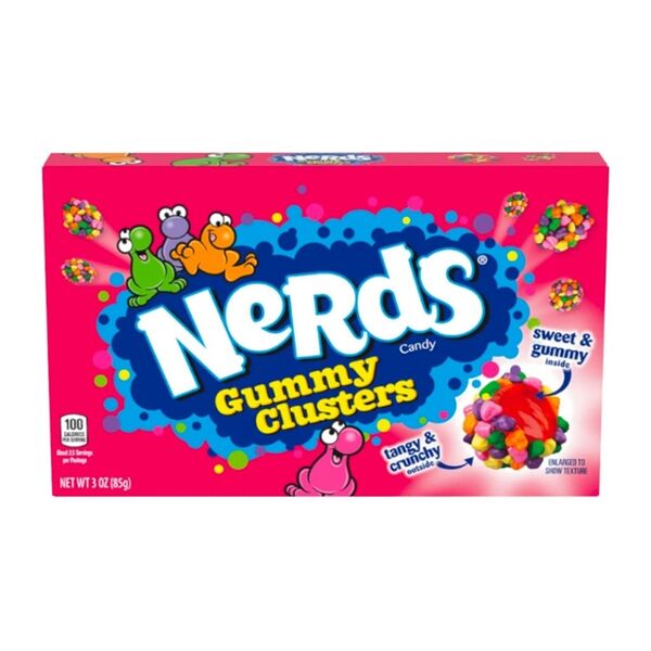 Жевательные конфеты Nerds Gummy Clusters 85г США