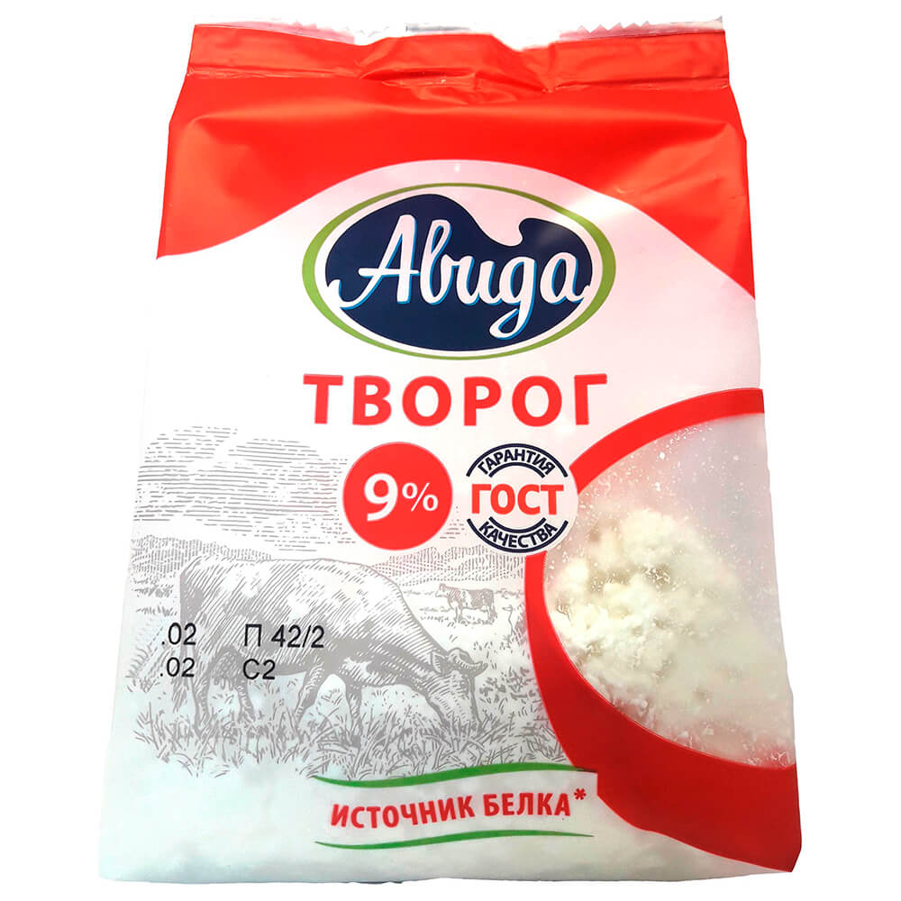 

Творог Авида 9% 300 г