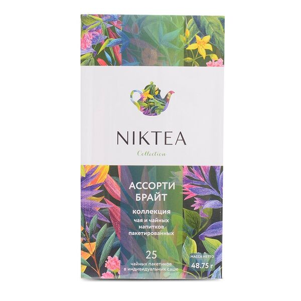 Чай черный Niktea Assorti Bright Ассорти 25 х