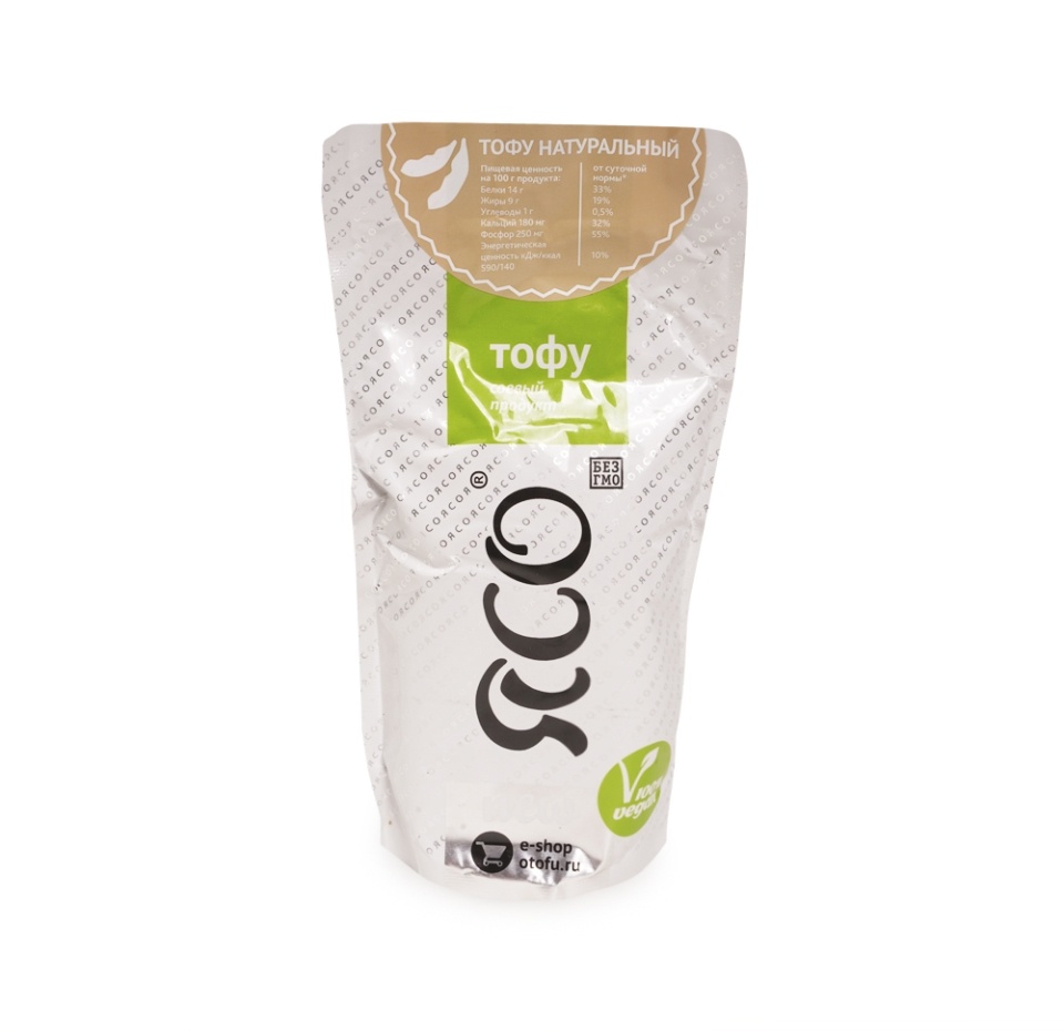 

Тофу РОССОЯ натуральный Ясо Нью 10% 175 г, Россия