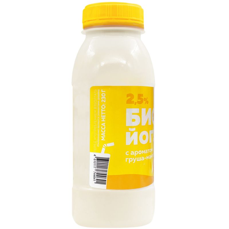

Биойогурт Сернур груша-манго ароматизированный 2.5% 230 г