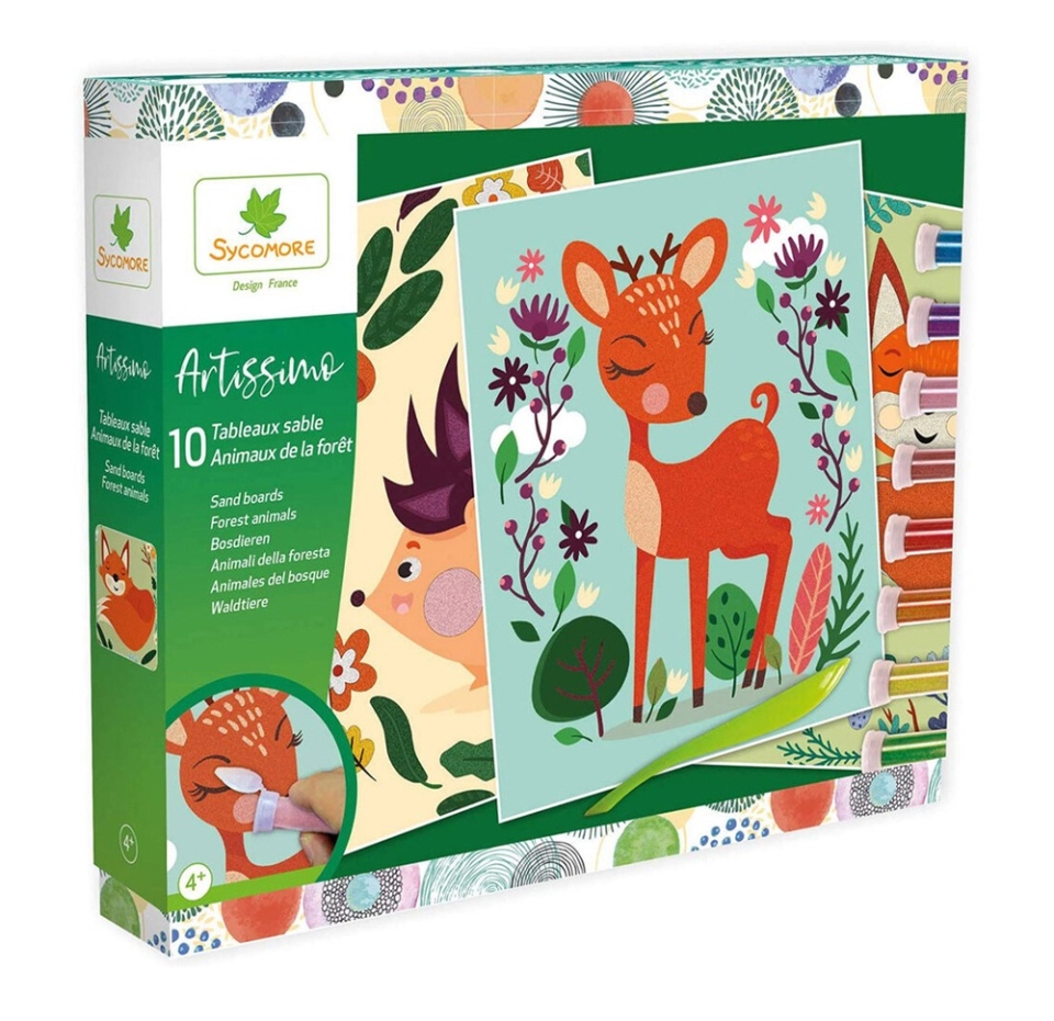 

Набор для декорирования Sycomore Artissimo Лесные животные 4+, Франция