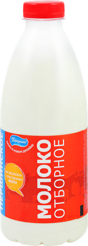 

Молоко пастеризованное Першинское цельное отборное 3.4–4.5%, 0.9 л