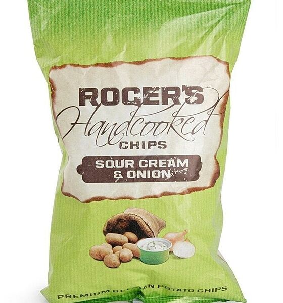 Чипсы картофельные Roger & Roger со сметаной и луком