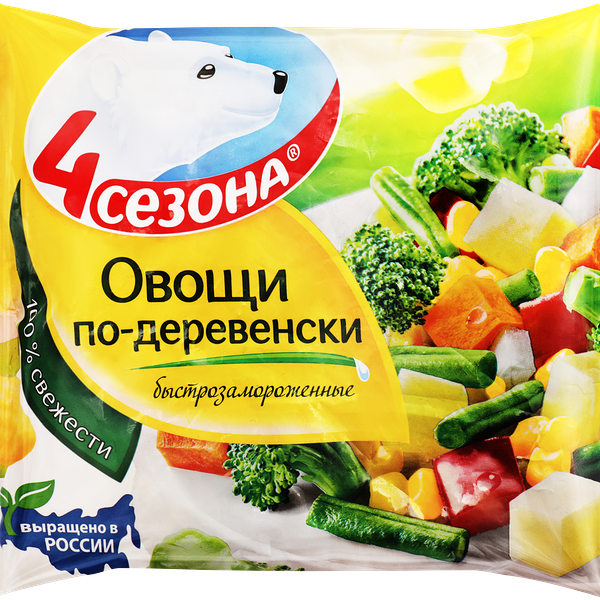 Овощи по-деревенски 4 Сезона