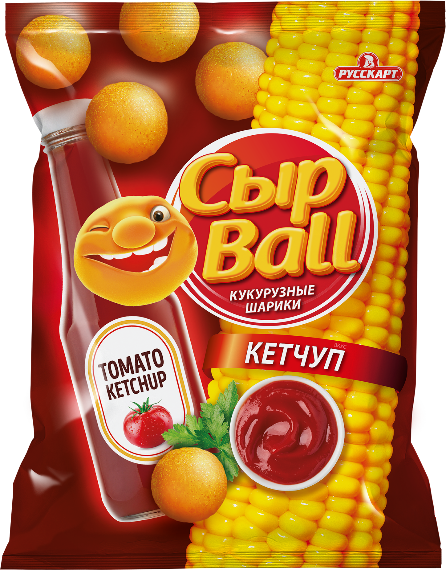 

СЫР BALL Кукурузные шарики Кетчуп