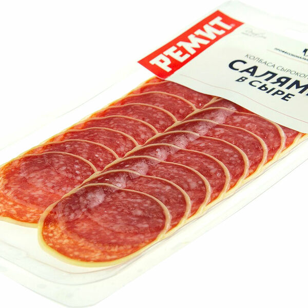 Колбаса сырокопченая Ремит в сыре