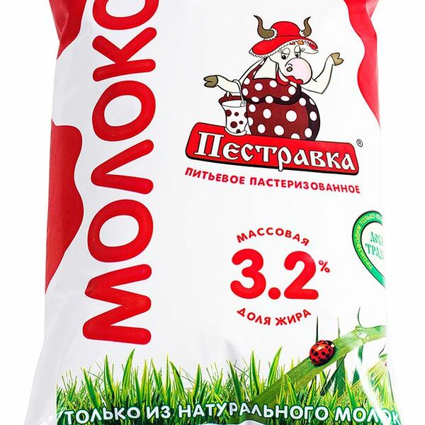 Молоко Пестравка пастеризованное, 3.2%