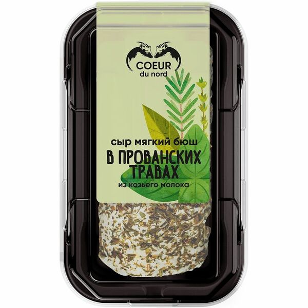 Сыр мягкий Бюш-де-Шевр в прованских травах (козье молоко)