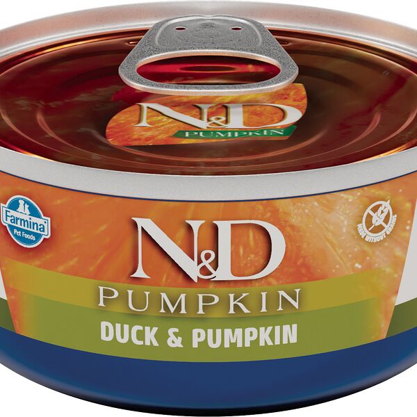 Консервированный корм для кошек Farmina N&D Pumpkin утка с тыквой, 1шт, 70г