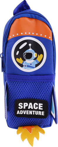 Пенал КРОК&ДИЛЛИ Единорог/Ракета, 20x8,5x4,5см, Арт. MF992919