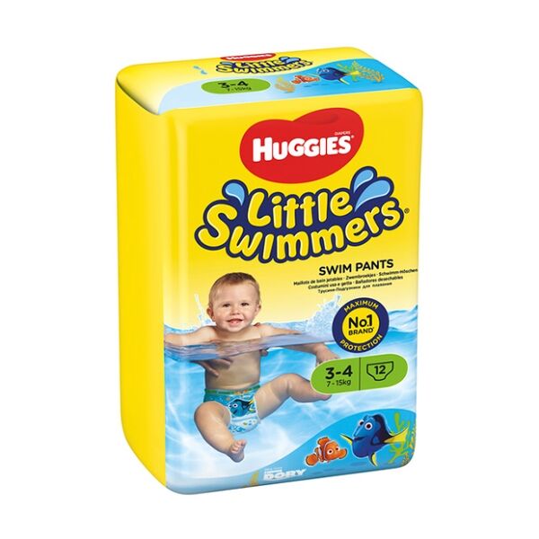 Подгузники Huggies для плавания 3-4 7-15 кг, 12 шт.