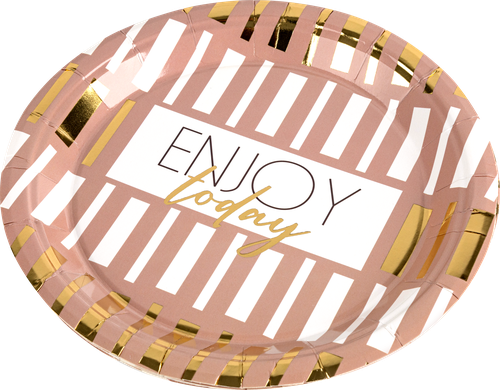 

Тарелки одноразовые Party d=18 см бумажные, с тиснением, 6 шт, дизайн в ассортименте