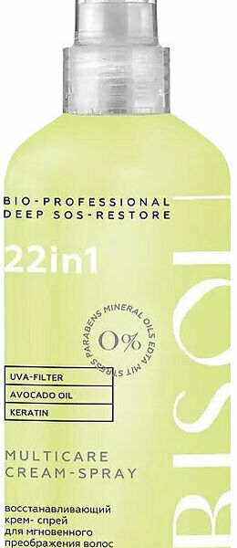 Крем-спрей восстанавливающий Bisou 22 в 1, 250 мл