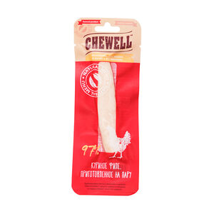 Лакомство для кошек Chewell курица на пару