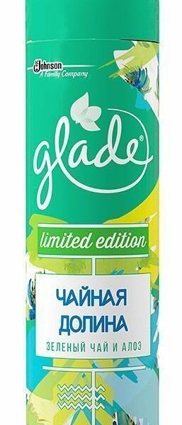 Освежитель воздуха Чайная долина - зелёный чай и алоэ ТМ Glade (глэйд)