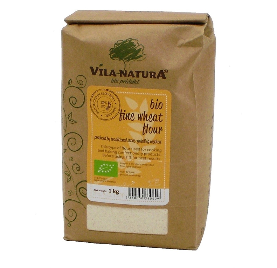 

Мука пшеничная, Vila Natura, 1 кг, Словения