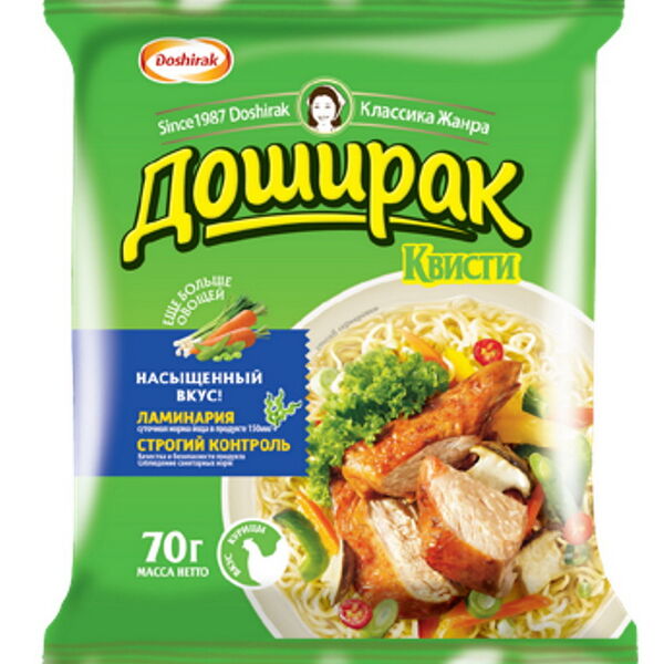 Лапша  быстрого приготовления 