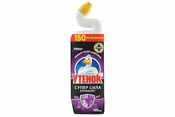 Средство чистящее для унитаза Туалетный утенок антиналет