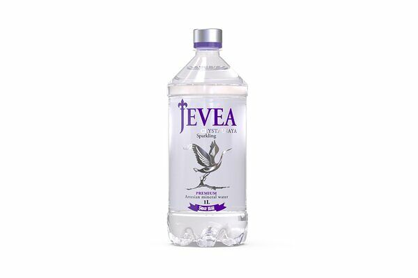 Вода минеральная природная столовая питьевая Jevea Crystalnaya газированная