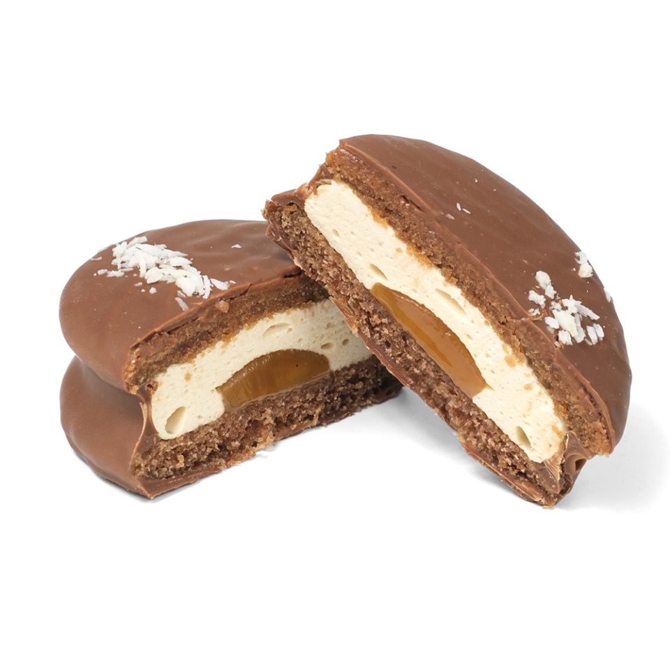 

Десерт Raw To Go Sweet бисквит с суфле и кокосовой карамелью 55 г