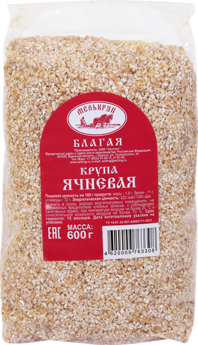 

Крупа ячневая Мелькруп 600 г