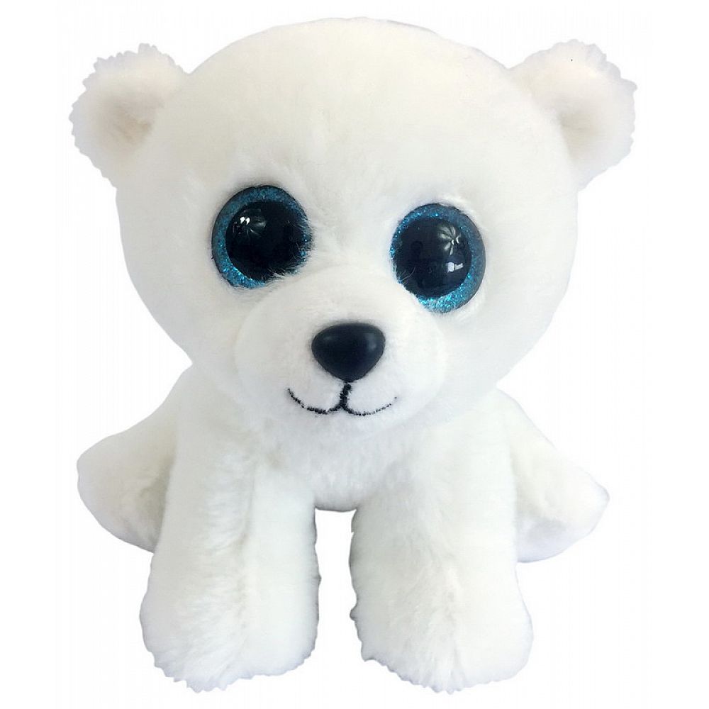 

Игрушка мягкая Abtoys Медвежонок полярный белый, 15 см, Арт. M0045