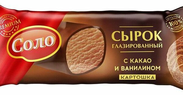 Творожный сырок Соло Картошка 40г