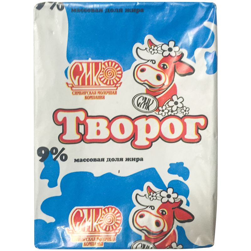 

Творог СМК 9%, без змж 200 г