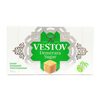 

Сахар Vestov Тростниковый нерафинированный кусковой