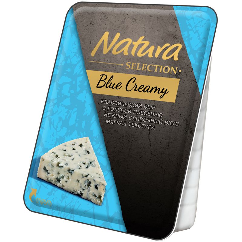 

Сыр Natura Selection с голубой плесенью Blue Creamy 60% 100 г