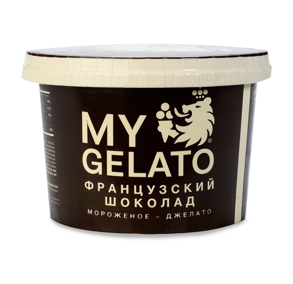 

Мороженое My Gelato Джелато Французский шоколад 190 г