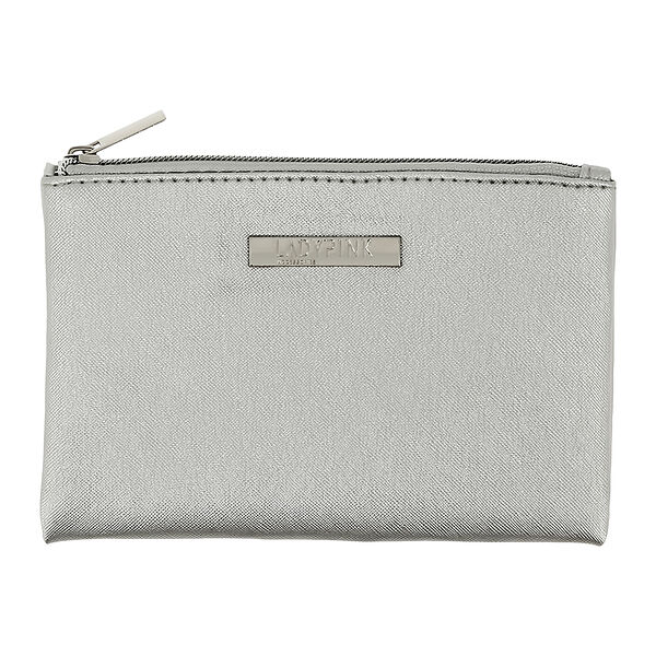 Косметичка`LADY PINK` LIMITED COLOR must have мини цвет серебряный