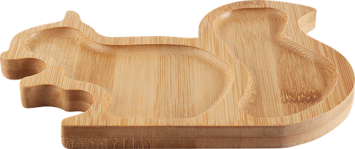 Менажница HOMECLUB Белочка, 20х14,5см, бамбук, Арт. RSNY-1